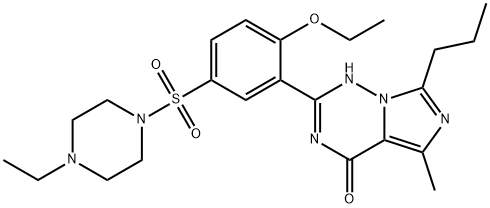 Структура Vardenafil