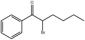 1-Hexanone, структура 2 bromo-1-phenyl-