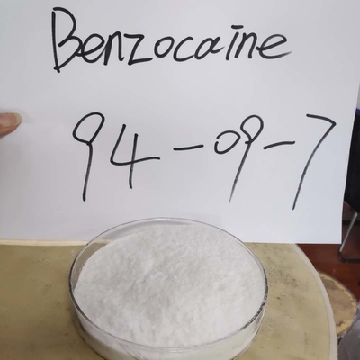 Порошок Benzocaine CAS 94-09-7 материала самой лучшей цены поставки превосходный качественный фармацевтический 99% чистый оптовый